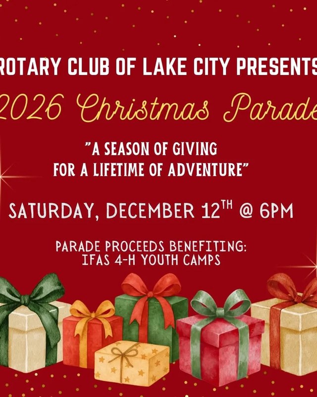 Image for 2026 Rotary Club of Lake City Christmas Parade