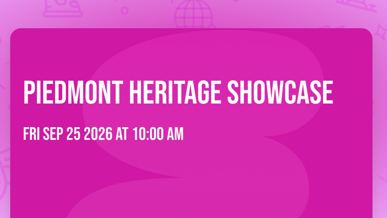 Image for Piedmont Heritage Showcase