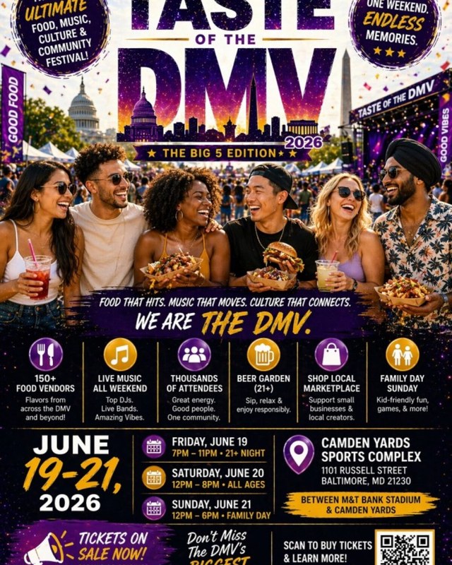 Image for A Taste of the DMV (5th Annual Taste of the DMV: Food, Music & Culture Festival)