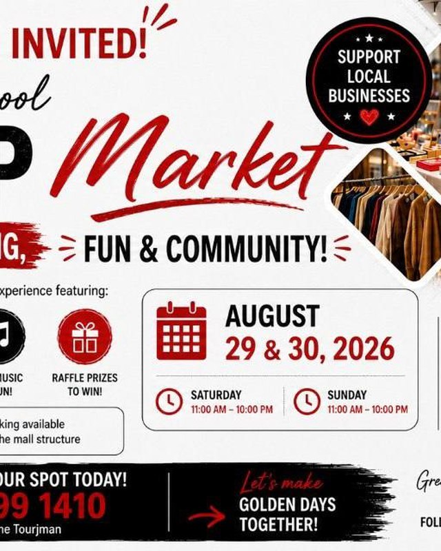 Image for Back To School Pop-Up Market