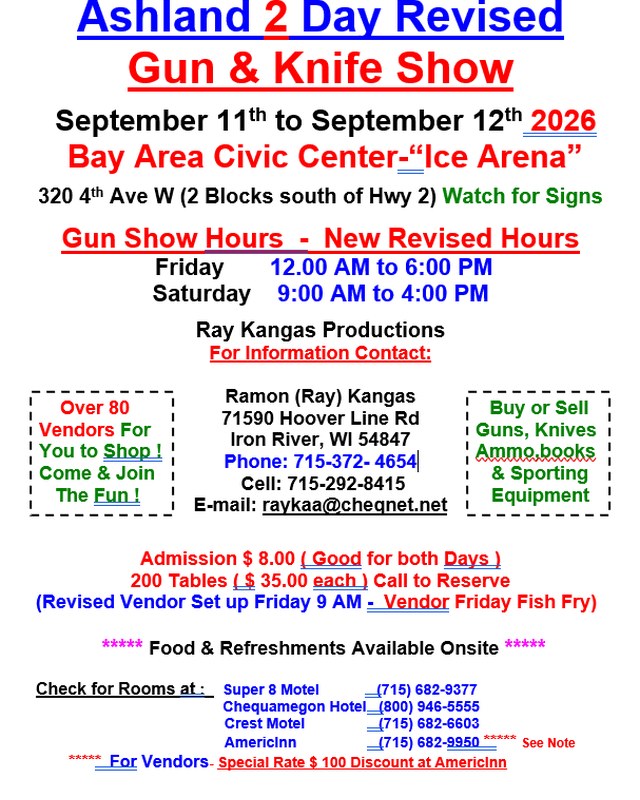 Image for Ashland Gun & Knife Fall Show