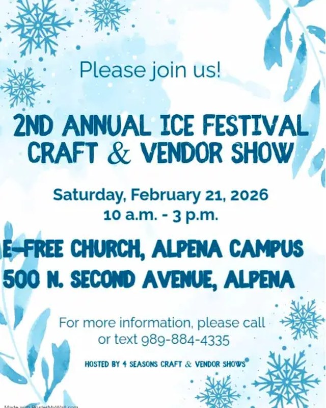 Image for 2nd Annual Ice Festival Craft & Vendor Show