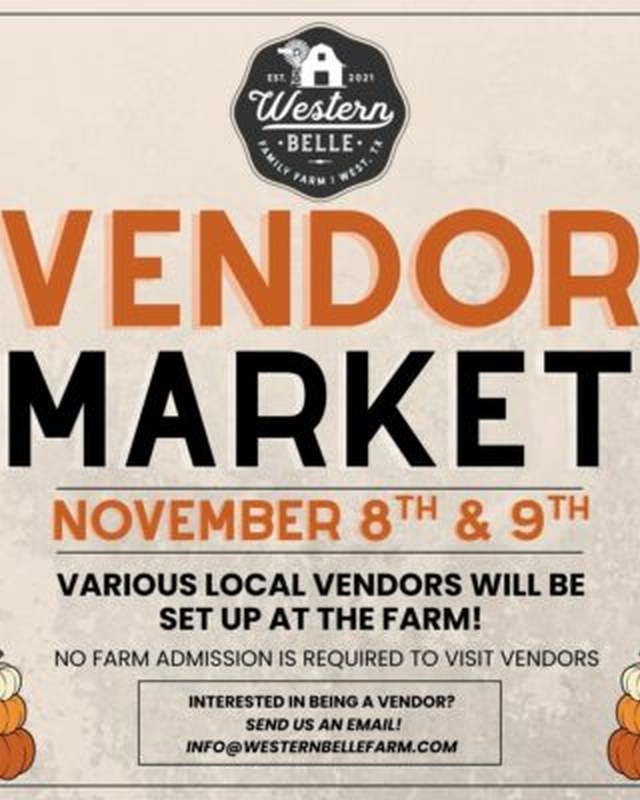 Image for Vendor Market Weekend