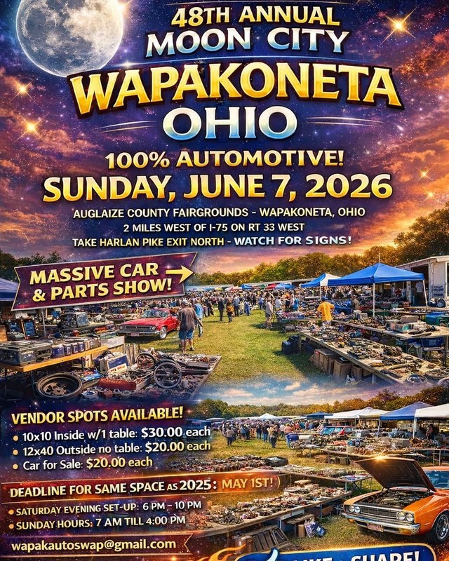 Image for 48th Annual Moon City Auto Parts Swap Meet