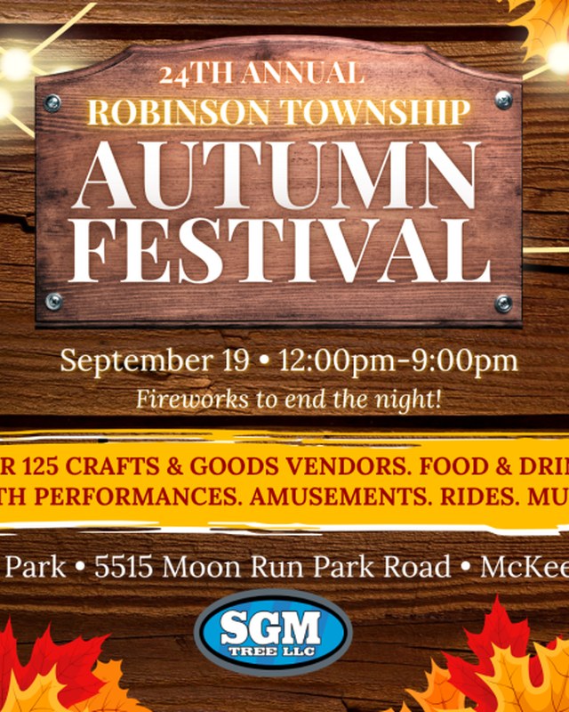 Image for Robinson Township's 24th Annual Autumn Festival