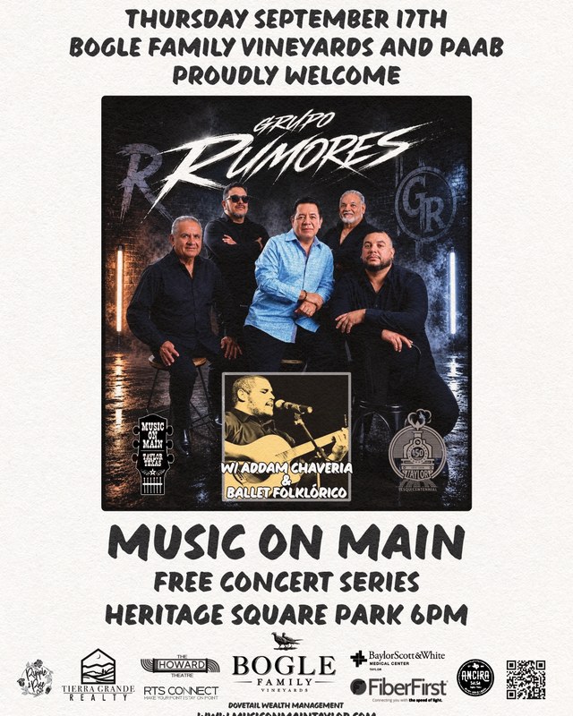 Image for Music on Main - Hispanic Heritage Month Kick Off Night!