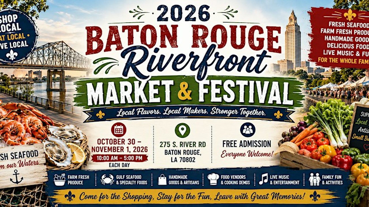 Image for Baton Rouge Riverfront Market & Festival