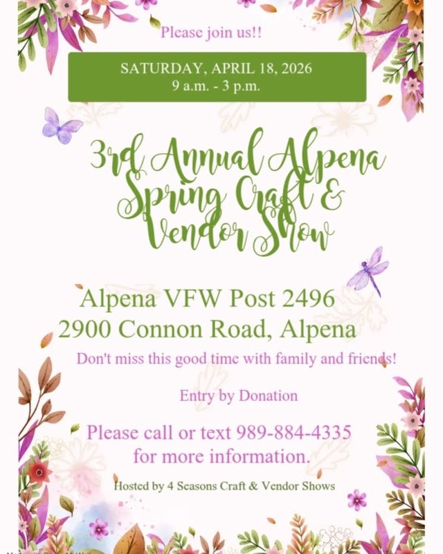 Image for Alpena Spring Craft & Vendor Show