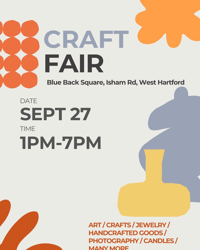 Image for Craft Fair Charity Event | Blue Back Square