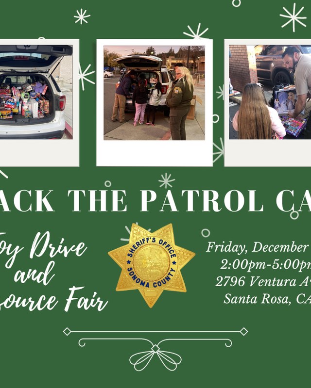 Image for Pack the Patrol Car: Toy Drive and Resource Fair