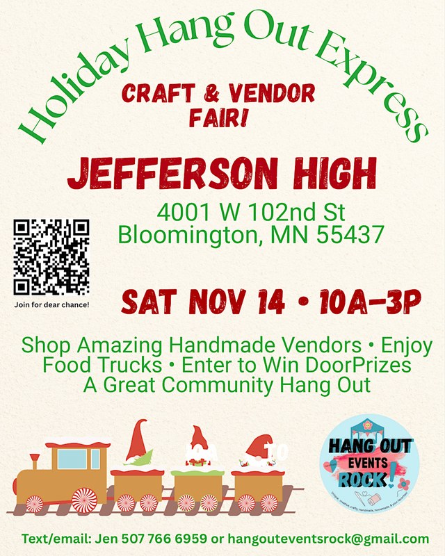 Image for Hang Out Express Craft & Vendor Fair!