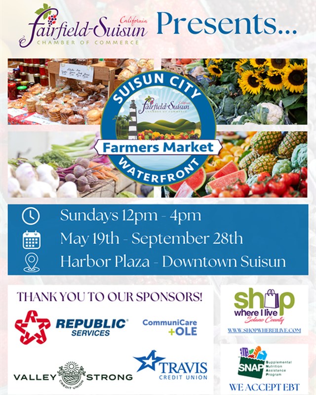 Image for Suisun City Waterfront Farmers Market