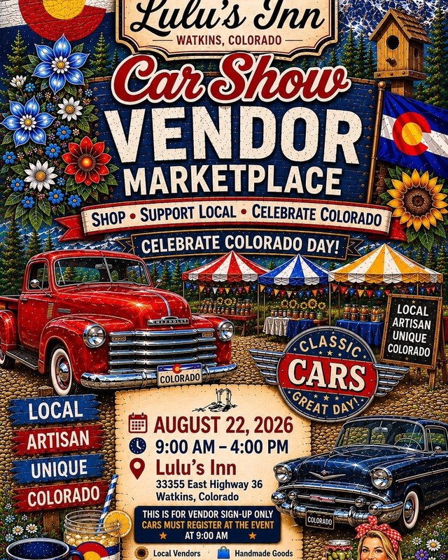 Image for Lulu's Inn Car Show & Vendor Marketplace