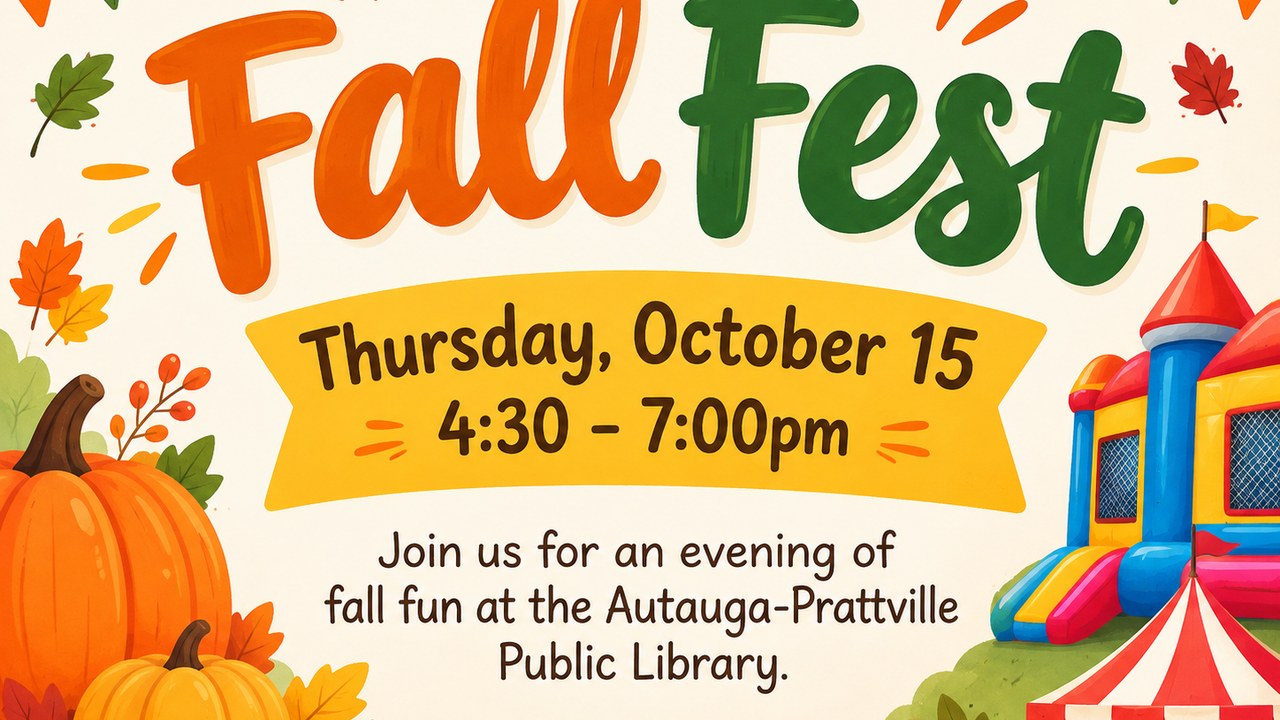 Image for Autauga-Prattville Public Library Fall Fest