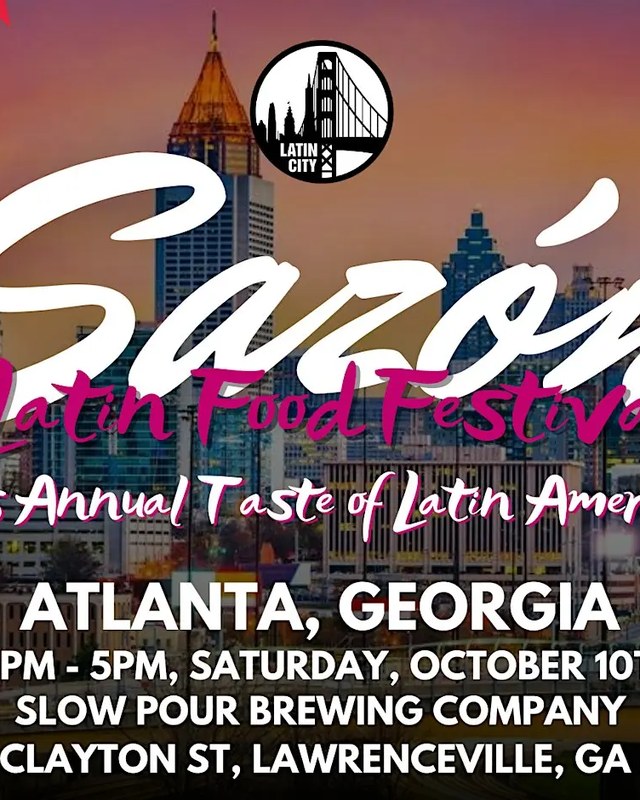 Image for Sazón Latin Food Festival 2026: Atlanta's Taste of Latin American Food