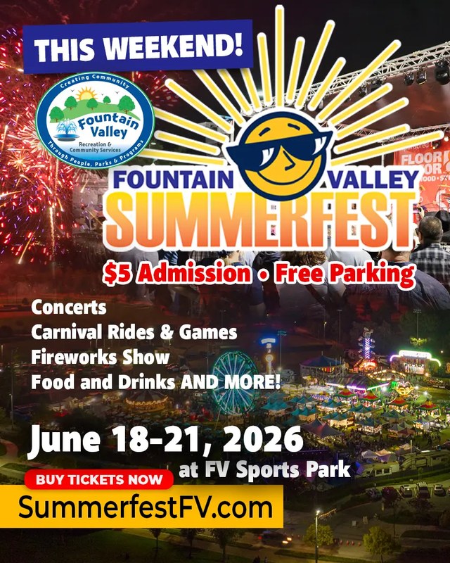 Image for Fountain Valley Summerfest 2026