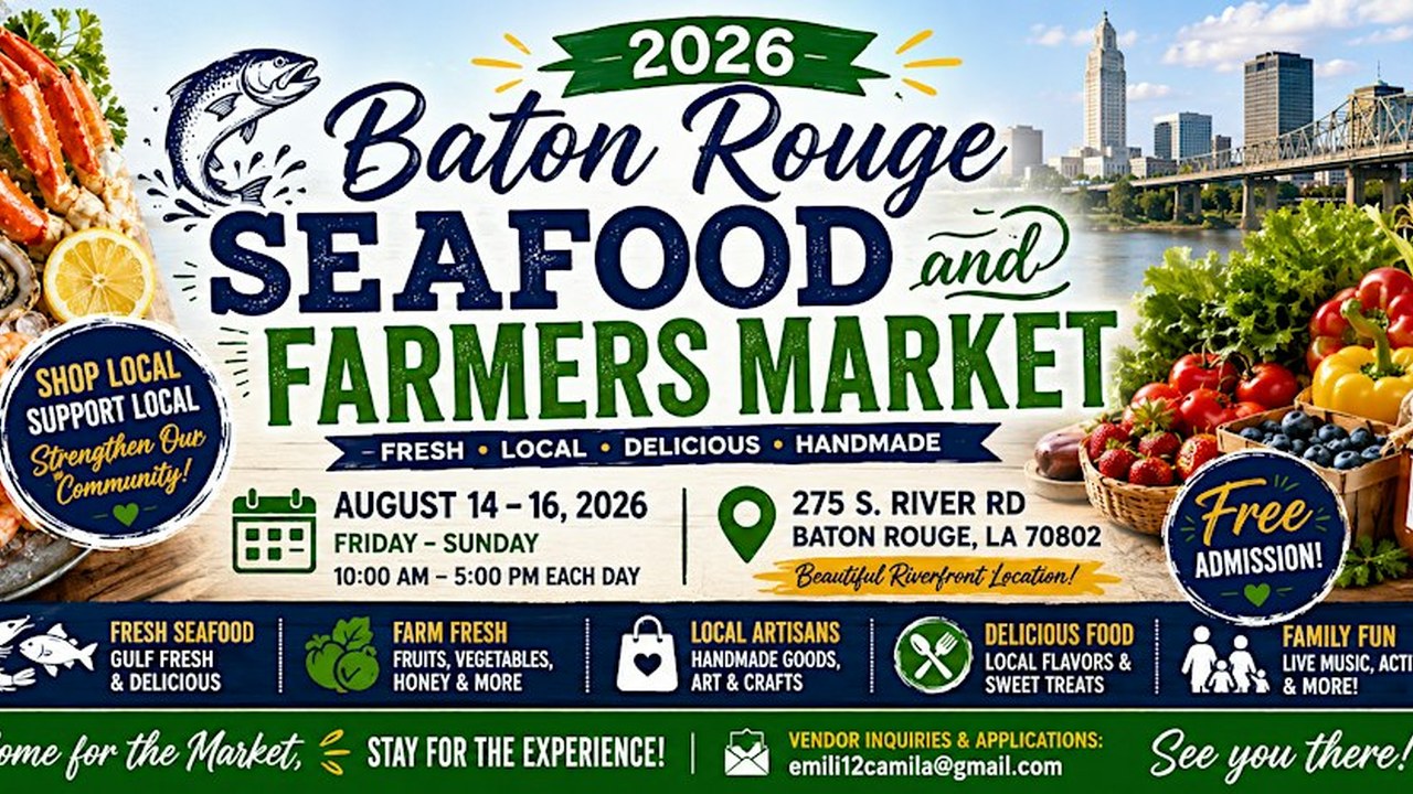 Image for 2026 Baton Rouge Seafood and Farmers Market
