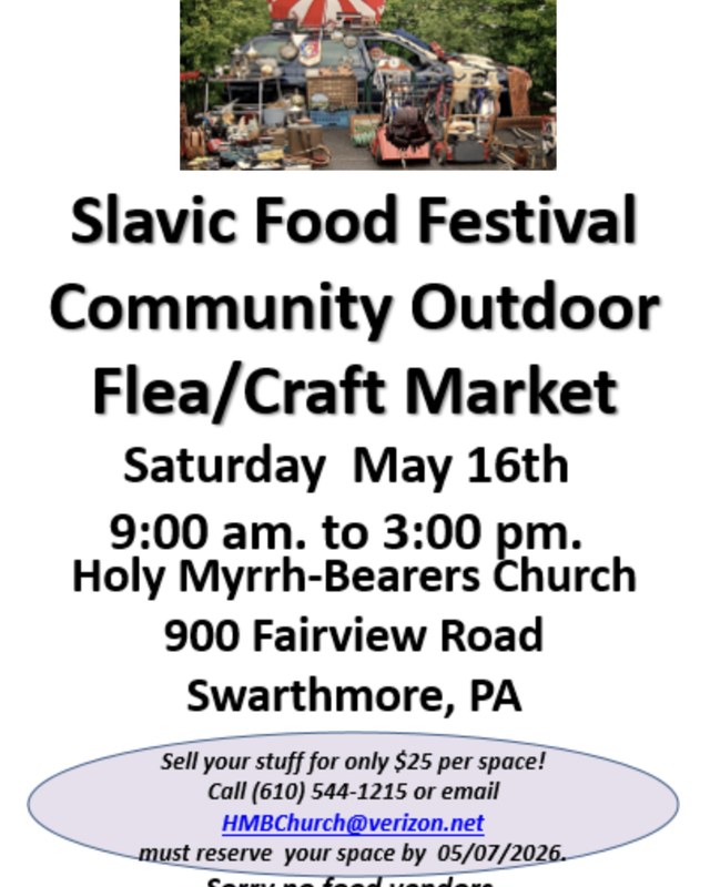 Image for Slavic Food Festival and Community Flea Market