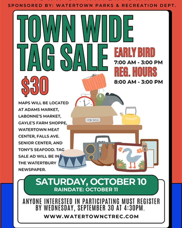 Image for Town Wide Tag Sale - October 2026