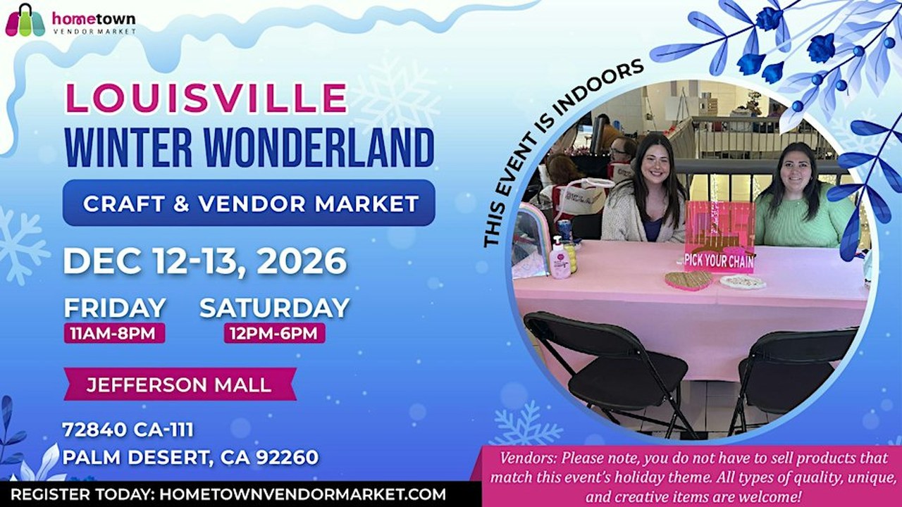 Image for Louisville Winter Wonderland Craft and Vendor Market