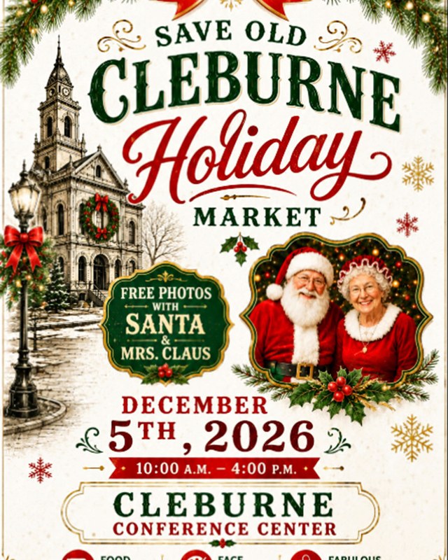 Image for Save Old Cleburne Holiday Market