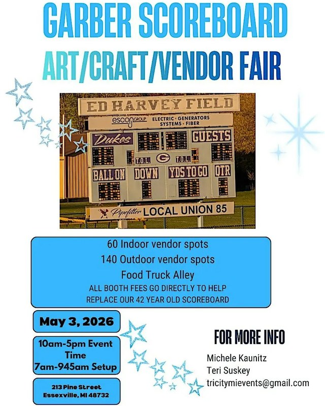 Image for Garber Scoreboard Art/Craft/Vendor Fair