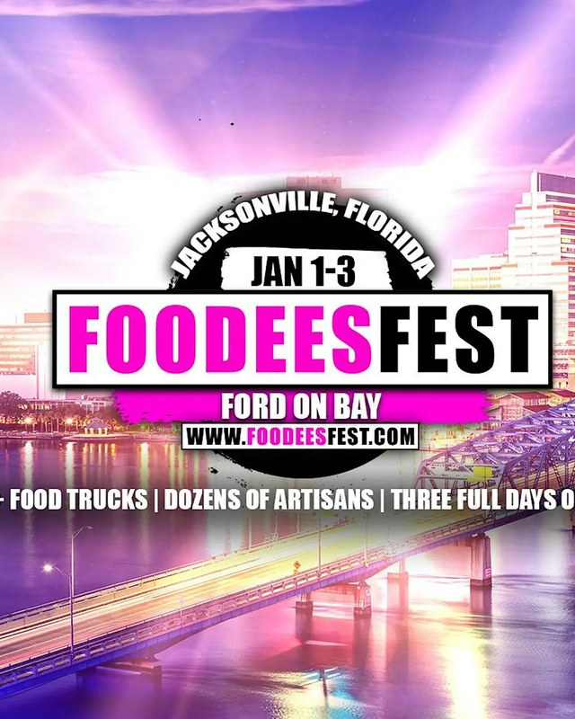 Image for FOODEESFEST Jacksonville, Florida (40+ food trucks and craft vendors!)