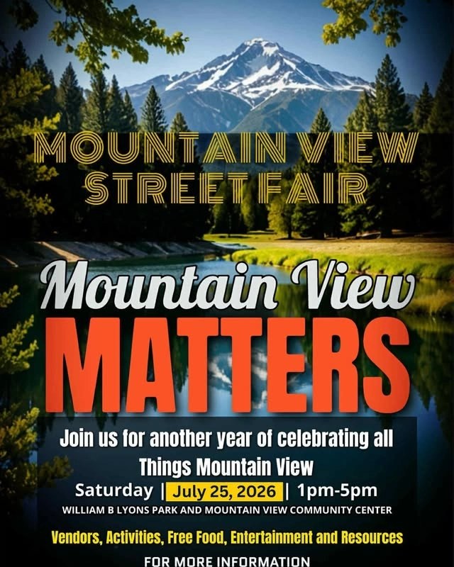 Image for 2026 Mountain View Street Fair (free to attend)