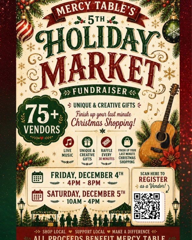 Image for Mercy Table's 5th Annual Christmas Holiday Market