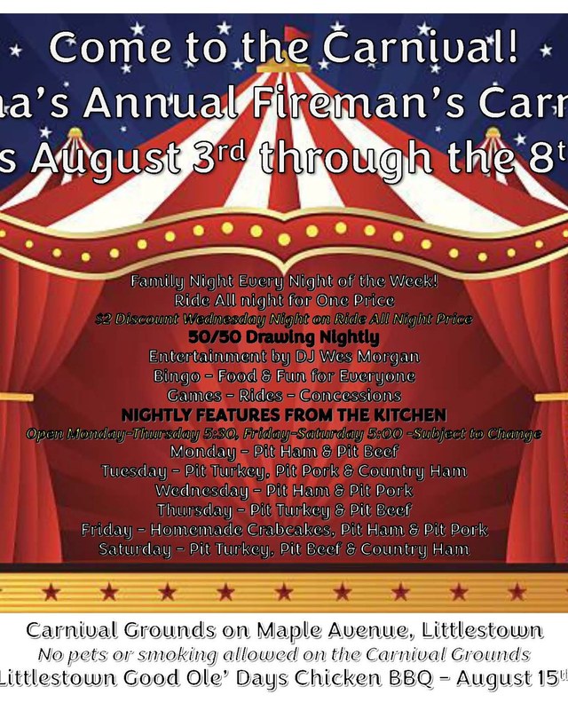 Image for Fireman's Carnival 2026