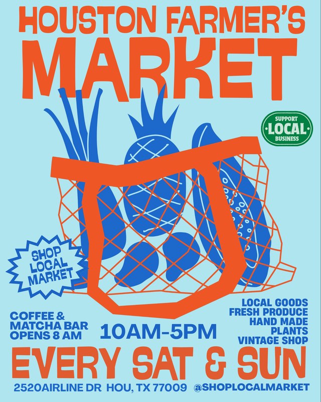 Image for Houston Farmers Market Weekend Pop-Ups