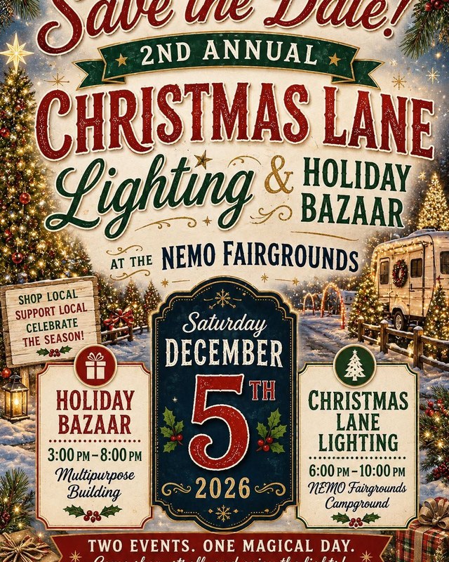 Image for 2nd Annual Christmas Lane Lighting and Holiday Bazaar