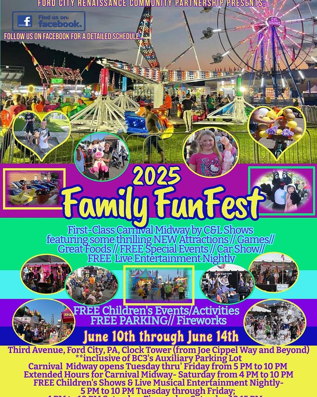 Image for Ford City Family FunFest (FCRCP Family FunFest Carnival; marketed as 'School's Out Fun Fest')