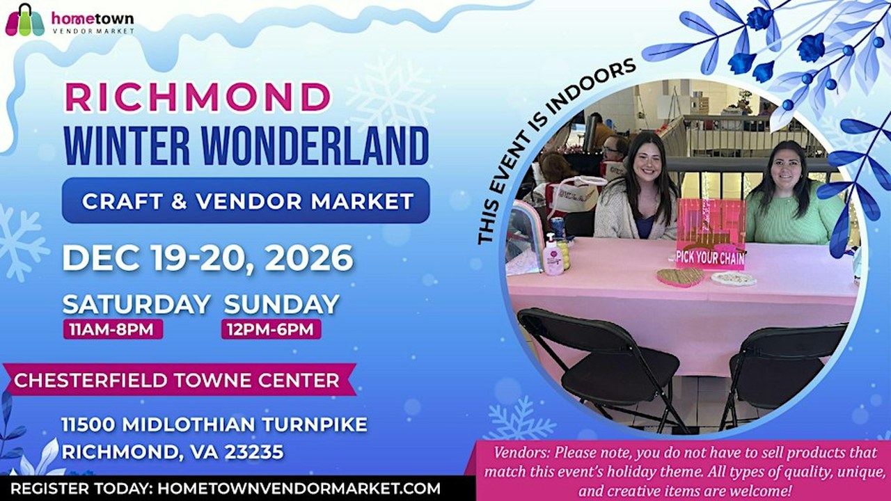Image for Richmond Winter Wonderland Craft & Vendor Market