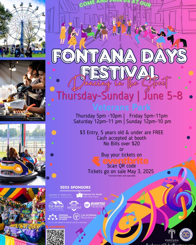 Image for 113th Annual Fontana Days Festival