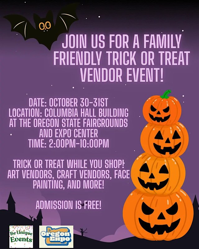 Image for Trick or Treat Vendor Event