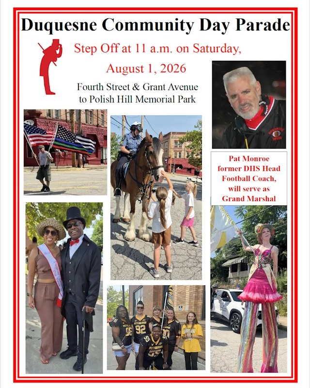 Image for Duquesne Community Day 2026 (Community Day Parade)