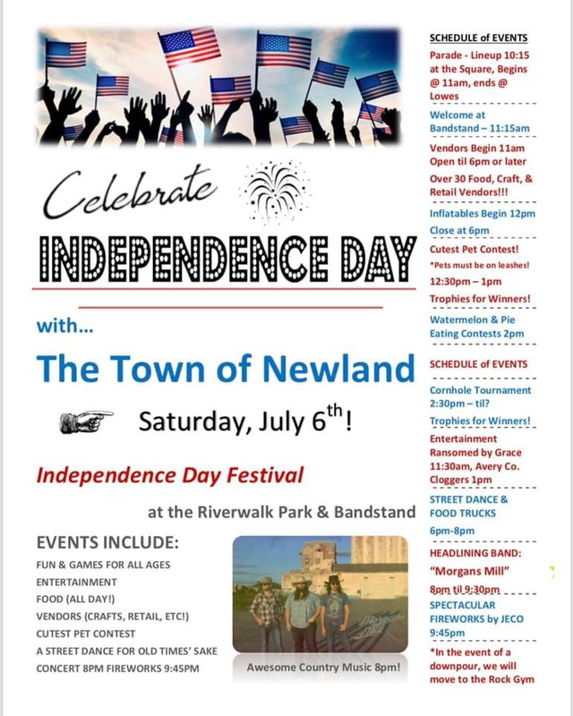Image for Newland Celebrate Independence Day Festival