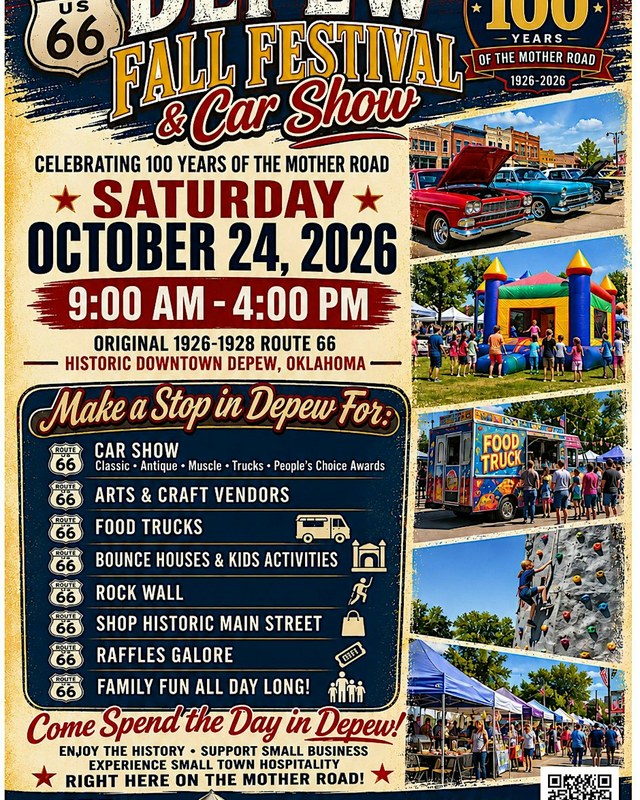 Image for Depew Route 66 Fall Festival & Car Show
