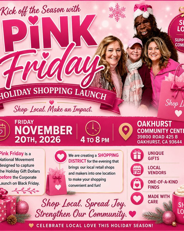 Image for Pink Friday; Holiday Shopping Launch