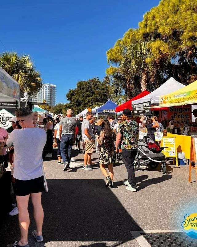 Image for The Sunday Morning Market at Westshore Marina District