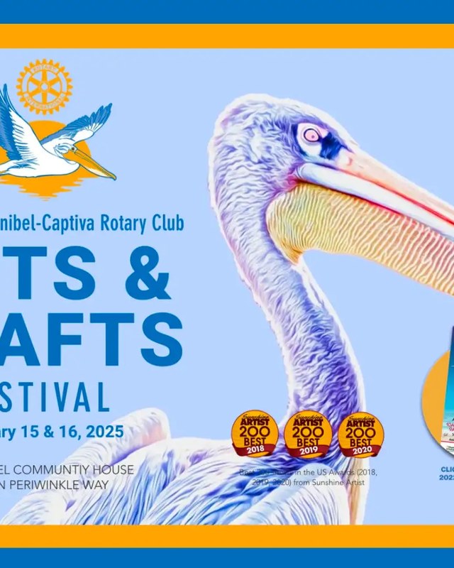 Image for 44th Annual Sanibel-Captiva Rotary Arts & Crafts Festival