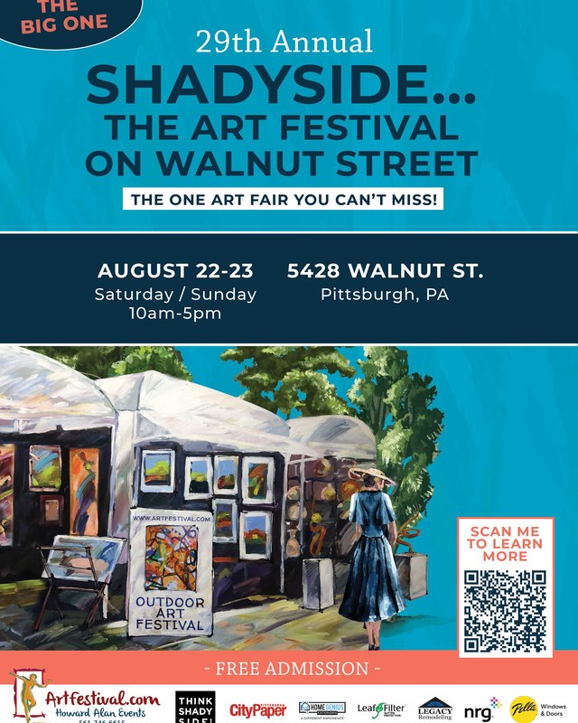 Image for 29th Annual Shadyside...The Art Festival on Walnut Street