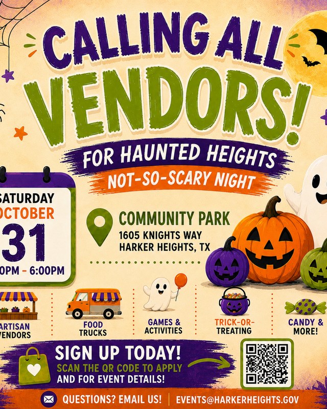 Image for Harker Heights Haunted Heights 2026