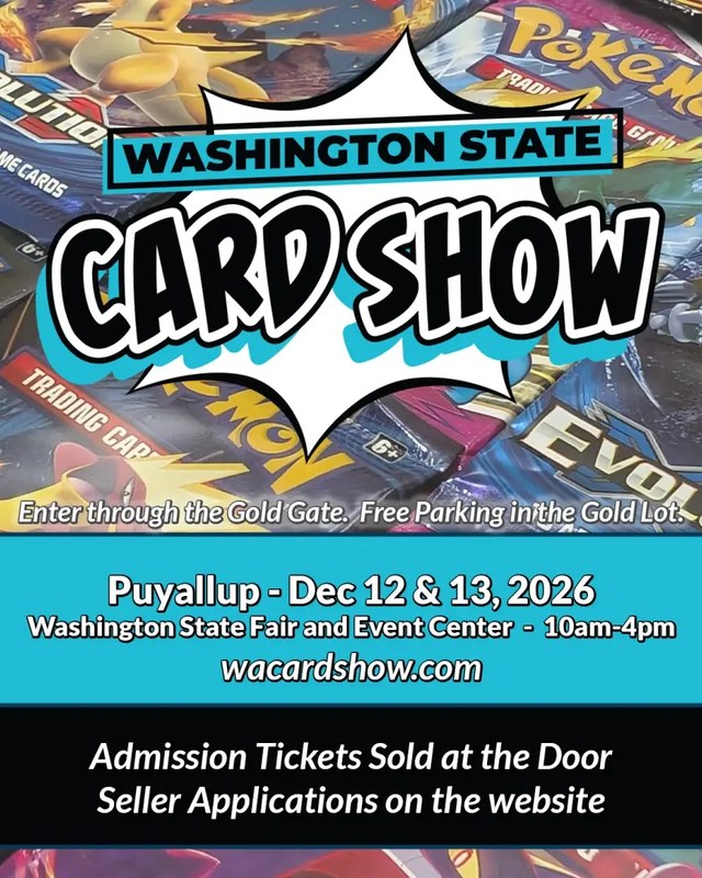 Image for Washington State Card Show - Puyallup, Halloween Edition (October 31 - November 1, 2026)