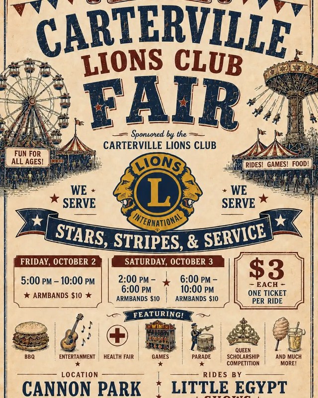 Image for 114th Carterville Lions Club Fair
