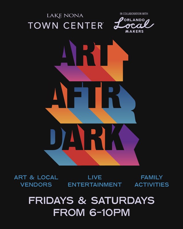 Image for Art After Dark — Lake Nona Town Center