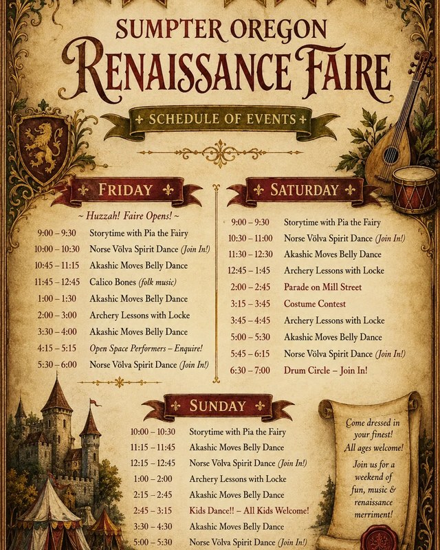 Image for Sumpter Renaissance Faire (3rd Annual)