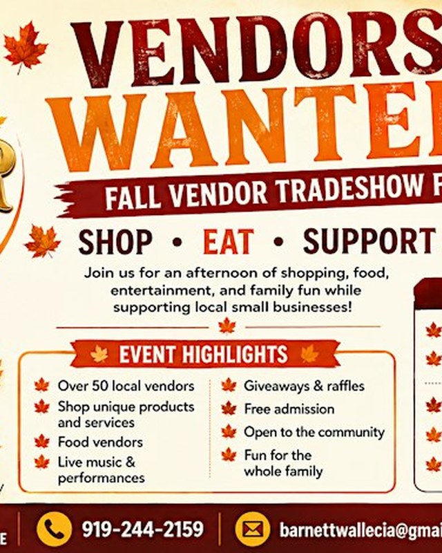 Image for Fall Vendor Festival