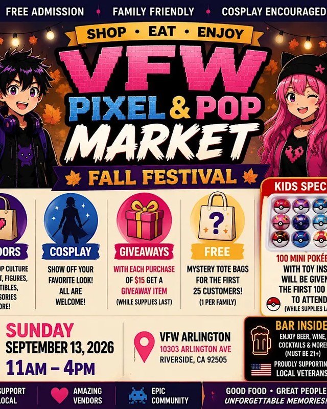 Image for VFW Pixel & Pop Market